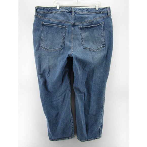 Old Navy Jeans 24 Plus OG Loose High Rise Secret Smooth Pockets Denim - Picture 6 of 9